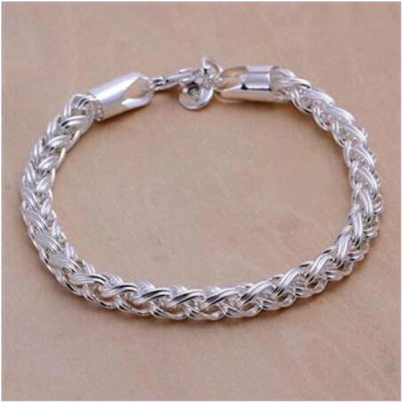 sterling silver rope chain for women