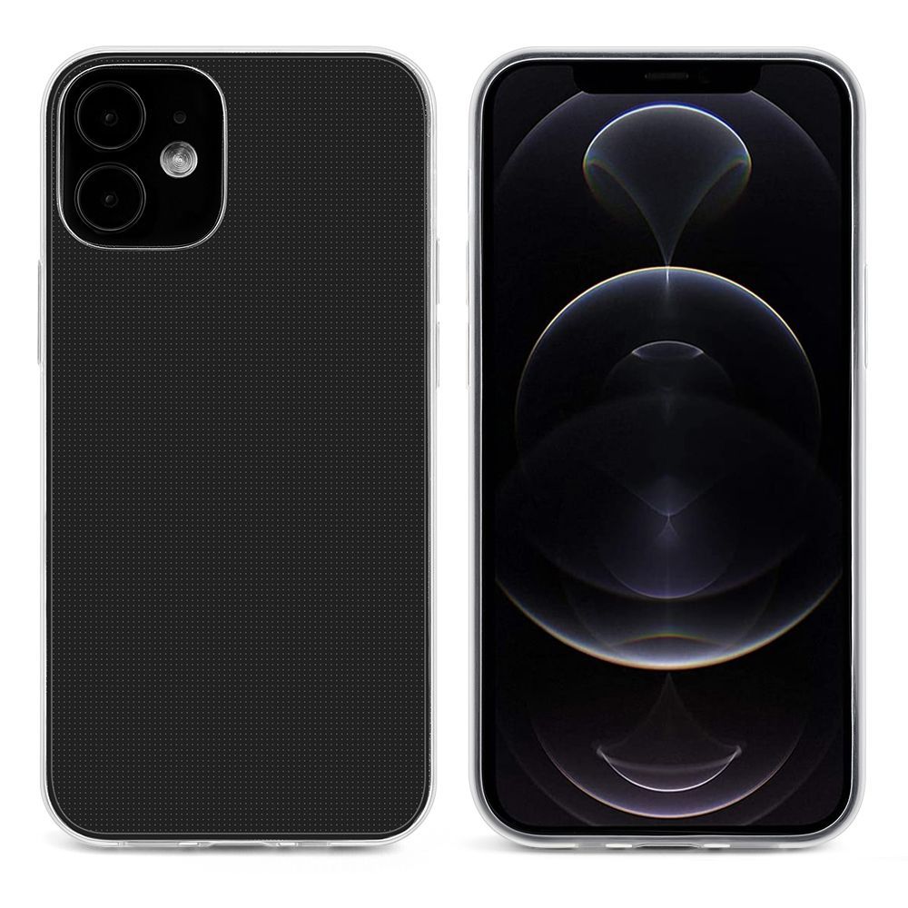 Apple 12 series transparent mobile phone case