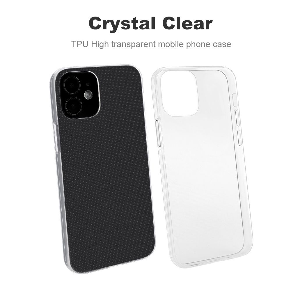 Apple 12 series transparent mobile phone case