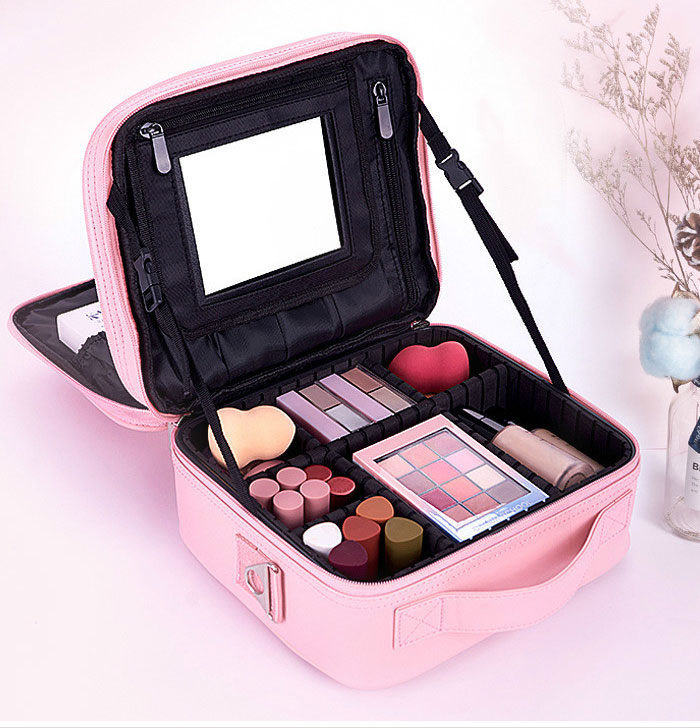 Cosmetic Bag Small Removable Partition Portable Simple Large-capacity Travel Multi-functional Emulsion Makeup Storage Bag Cosmetic Bag Small Removable Partition Portable Simple Large-capacity Travel Multi-functional Emulsion Makeup Storage Bag