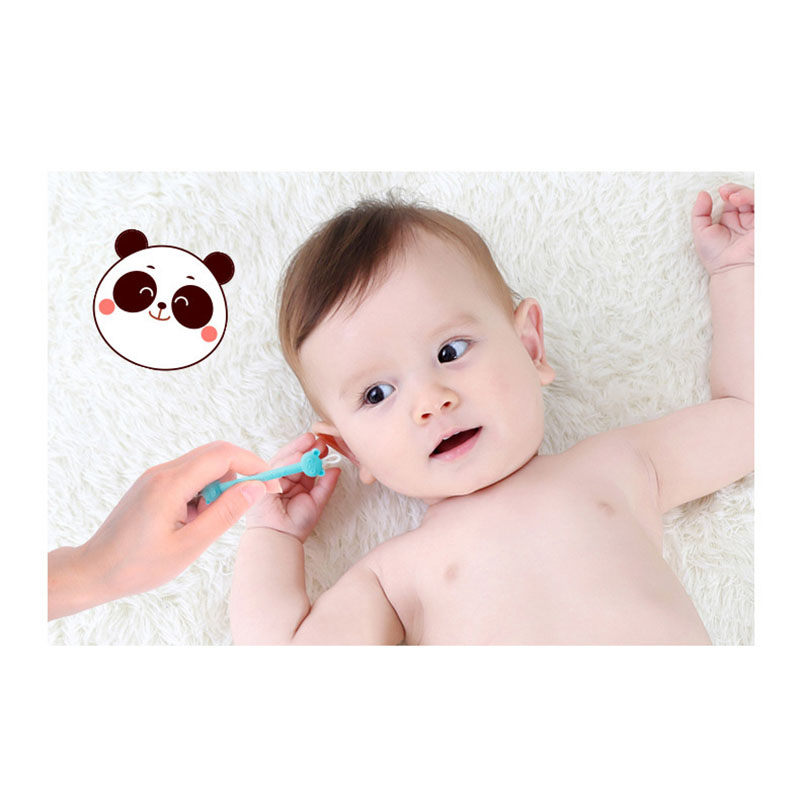 Baby Baby Ear Scoop Digging Booger Soft Silicone Ear And Nose Cleaning Stick Children Cleaning Booger Cleaning Stick