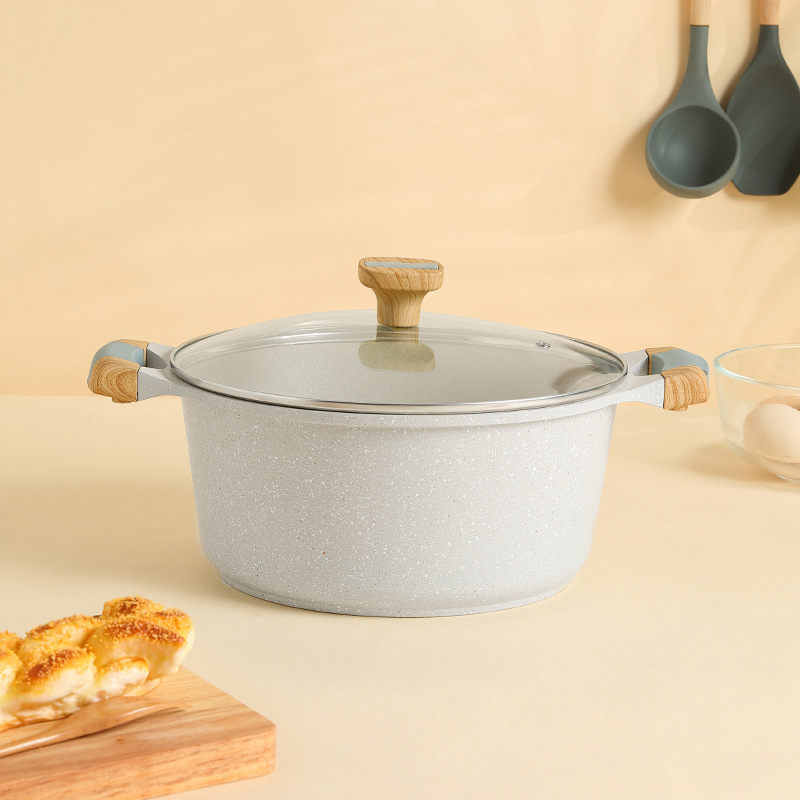 Household Non-stick Frying Pan Soup Pot Frying Pan Pot Set
