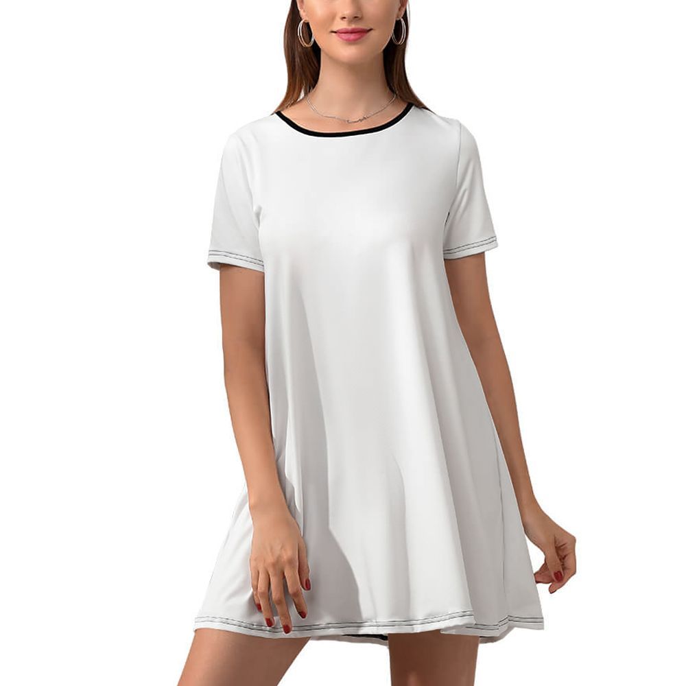 Short Sleeve Dress NZ011 Short Sleeve Dress NZ011
