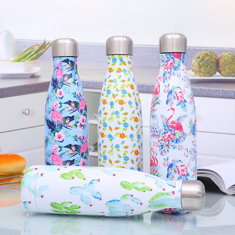 New Outdoor Cola Bottle Creative Fashion Cola Bottle Water Cup Simple 304 Stainless Steel Thermos