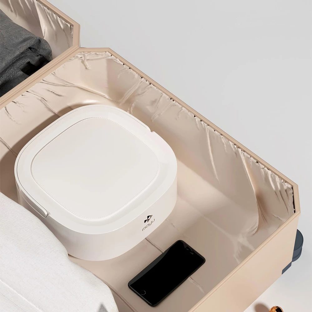 Moyu Folding Washing Machine Home Dormitory Travel Fully Automatic Mini Portable Washing Socks Underwear Cleaning Special