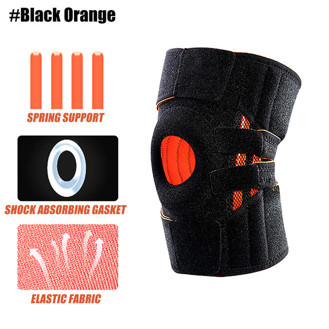 Buy quality Pressurized Strap Sports Knee Pads Basketball Riding