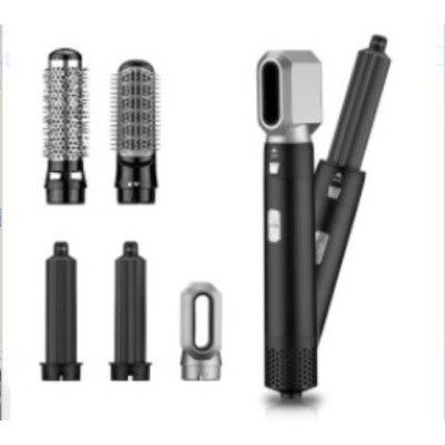 Five-in-one Hot Air Comb Blowing Comb  Hair Styling Comb Automatic Hair-absorbing Curly Hair Straightening Comb