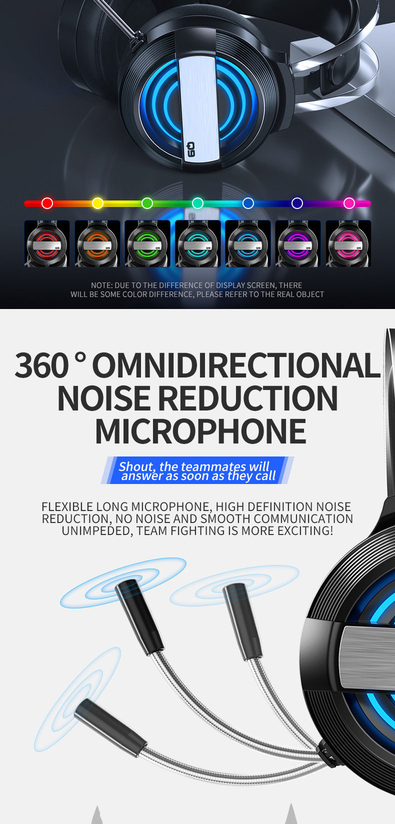 Maicong MC Computer Headset Head-mounted Bass Gaming Game Eating Chicken With Microphone Desktop Notebook Headset