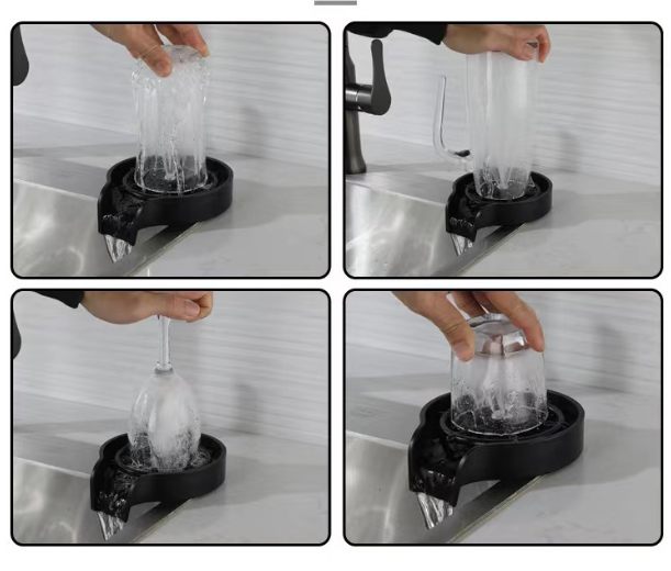 Cross-border Business Cup Washer Nozzle Household Commercial Bar KTV Coffee Shop Push Type Automatic Cleaning Cup Washer Cross-border Business Cup Washer Nozzle Household Commercial Bar KTV Coffee Shop Push Type Automatic Cleaning Cup Washer