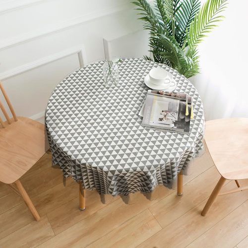 Round Lace Tablecloth 60in