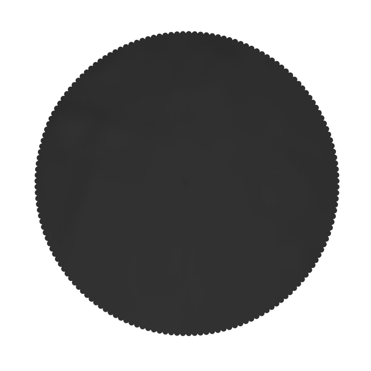 Round Lace Tablecloth 60in
