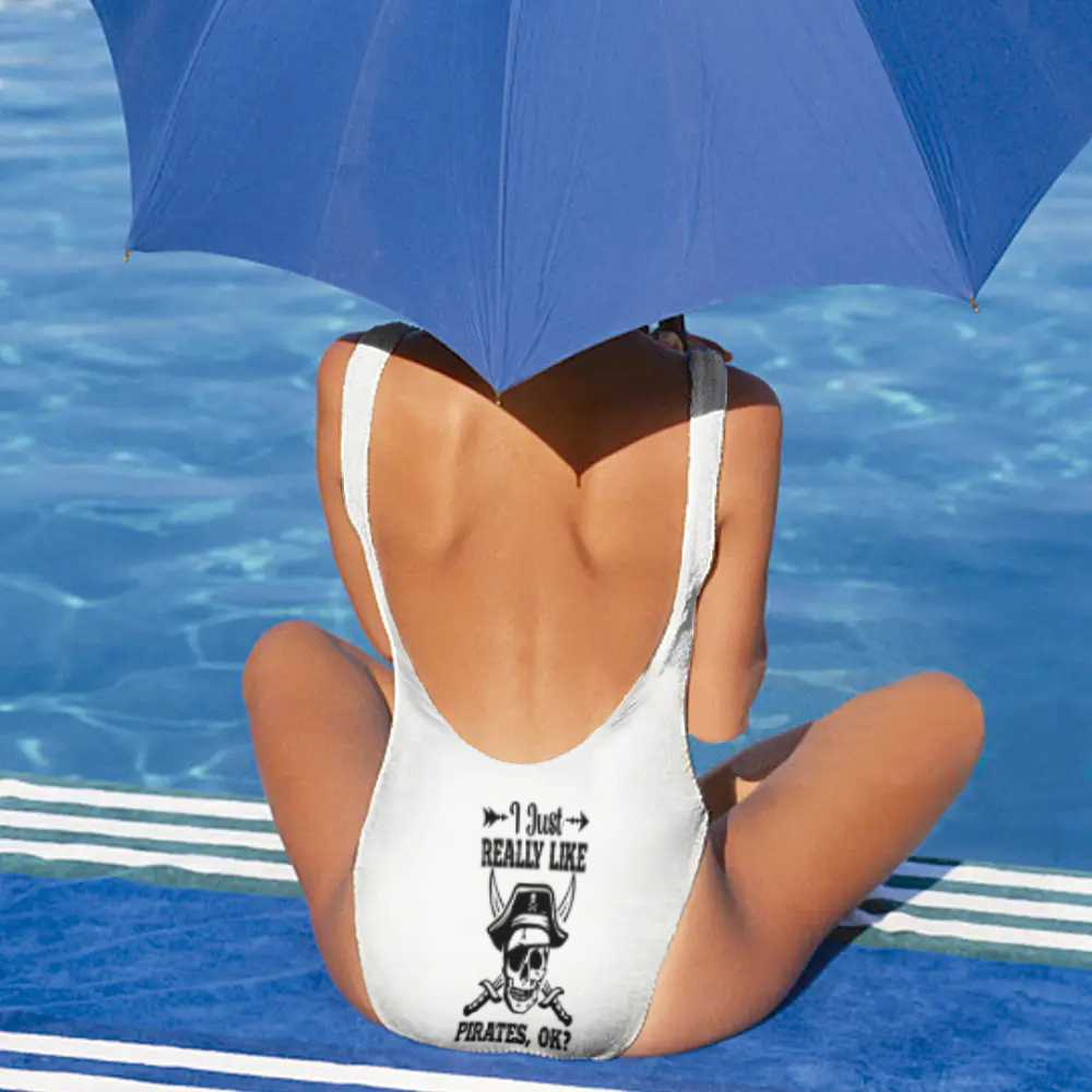Women's One Piece Swimsuit Full Print