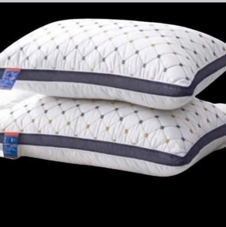 Core Feather Velvet Protective Cervical Pillow Single High and Low Pillow Household Pillow