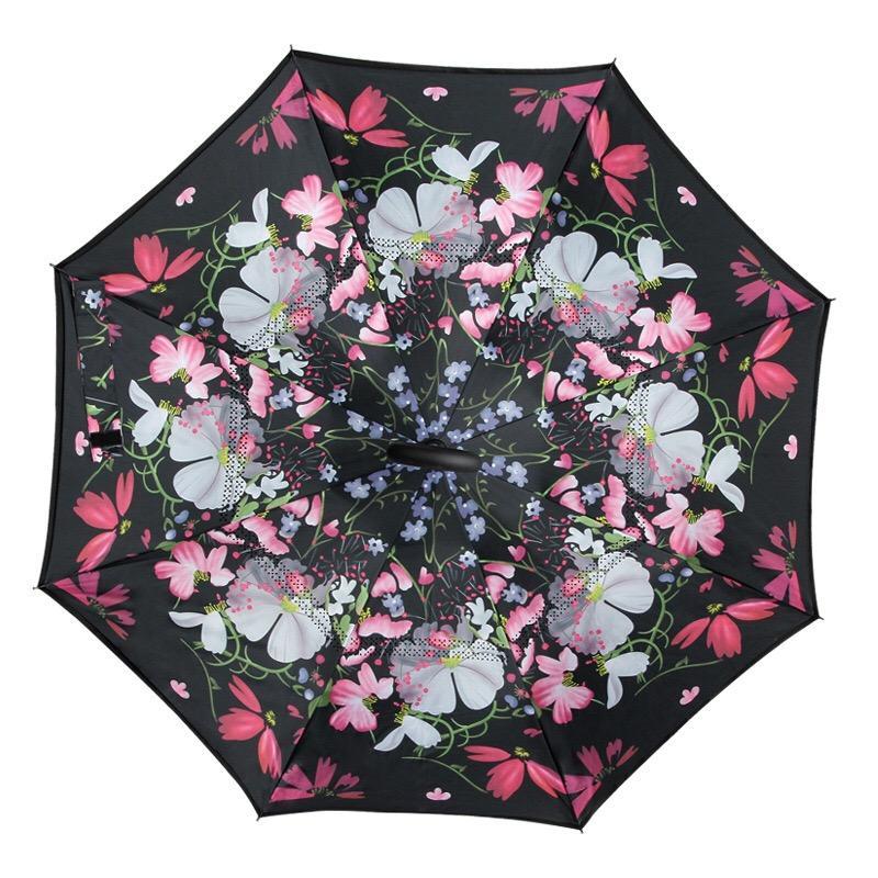 Reverse Umbrella - 22 Floral Patterns