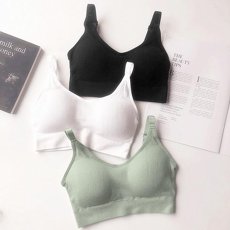 The original single underwear popular vest without steel ring girls sports bra The original single underwear popular vest without steel ring girls sports bra