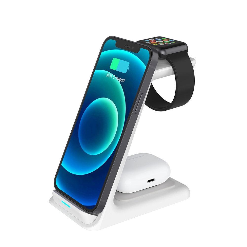 Wireless Charger Stand Holder For IPhone  Apple Watch Air pods