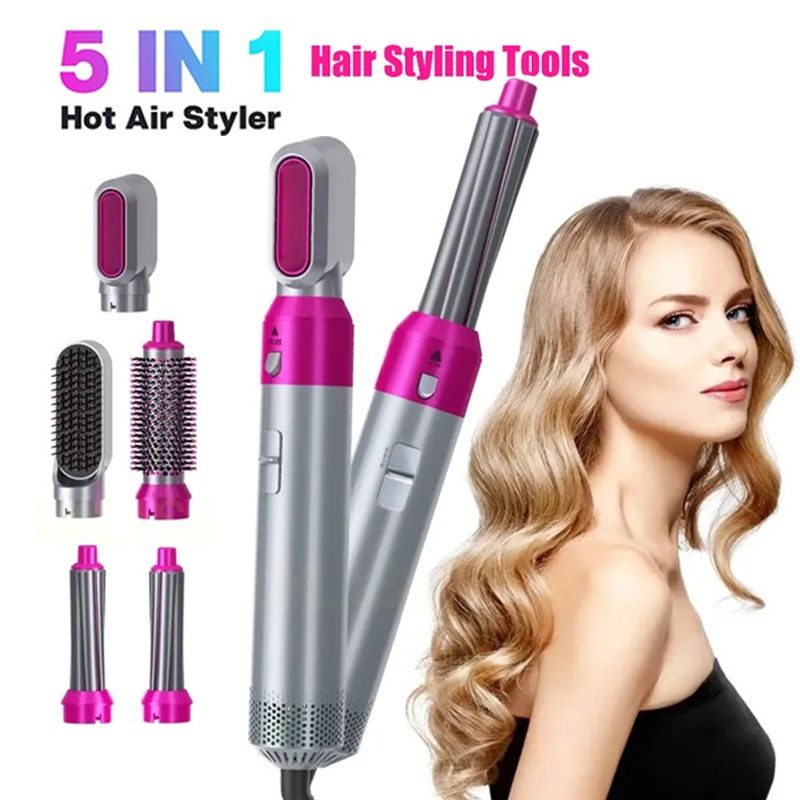 Multi-head hot air comb automatic curling iron