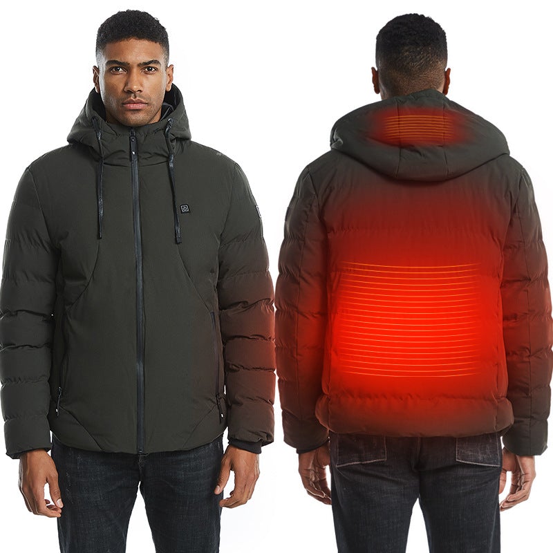 Men's Graphene Smart Heating Cotton Jacket
