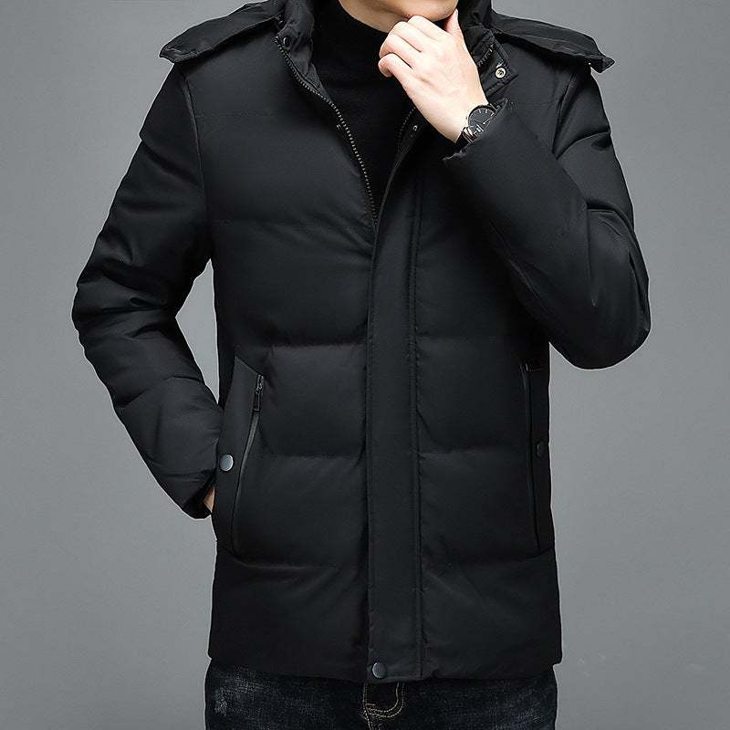Men's Trendy Loose Hooded Jacket