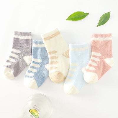Newborn baby socks baby baby mid tube socks