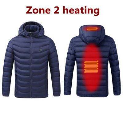 Smart constant temperature men and women can wear USB heating cotton clothes