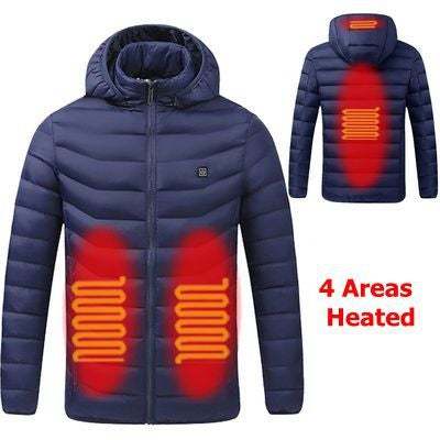 Smart constant temperature men and women can wear USB heating cotton clothes