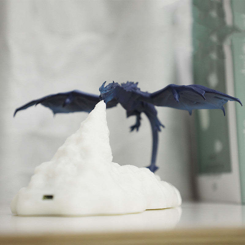 3D printing fire breathing dragon lamp new strange home creative night lamp 3D printing fire breathing dragon lamp new strange home creative night lamp