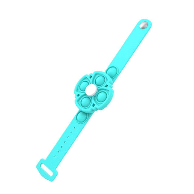 Decompression Bracelet Fun Finger Bubble Music Bracelet Toy