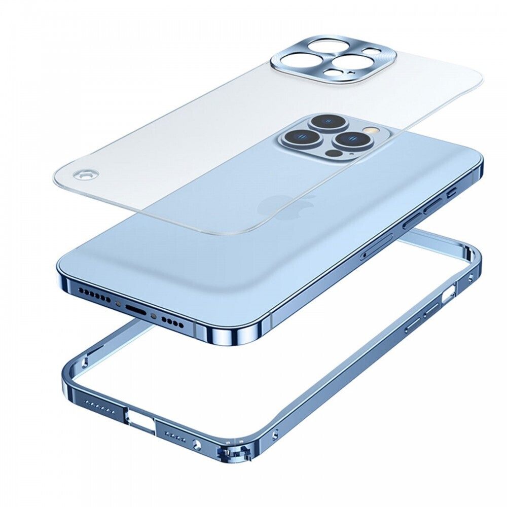 Aluminum Alloy Frame With MagSafe or Without, Matt Hard PC Back Shield.