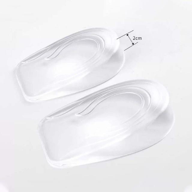 Silicone Elevated Insole Invisible Heel Pad