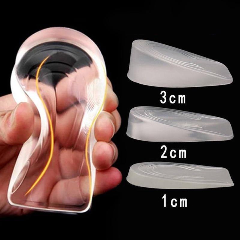 Silicone Elevated Insole Invisible Heel Pad