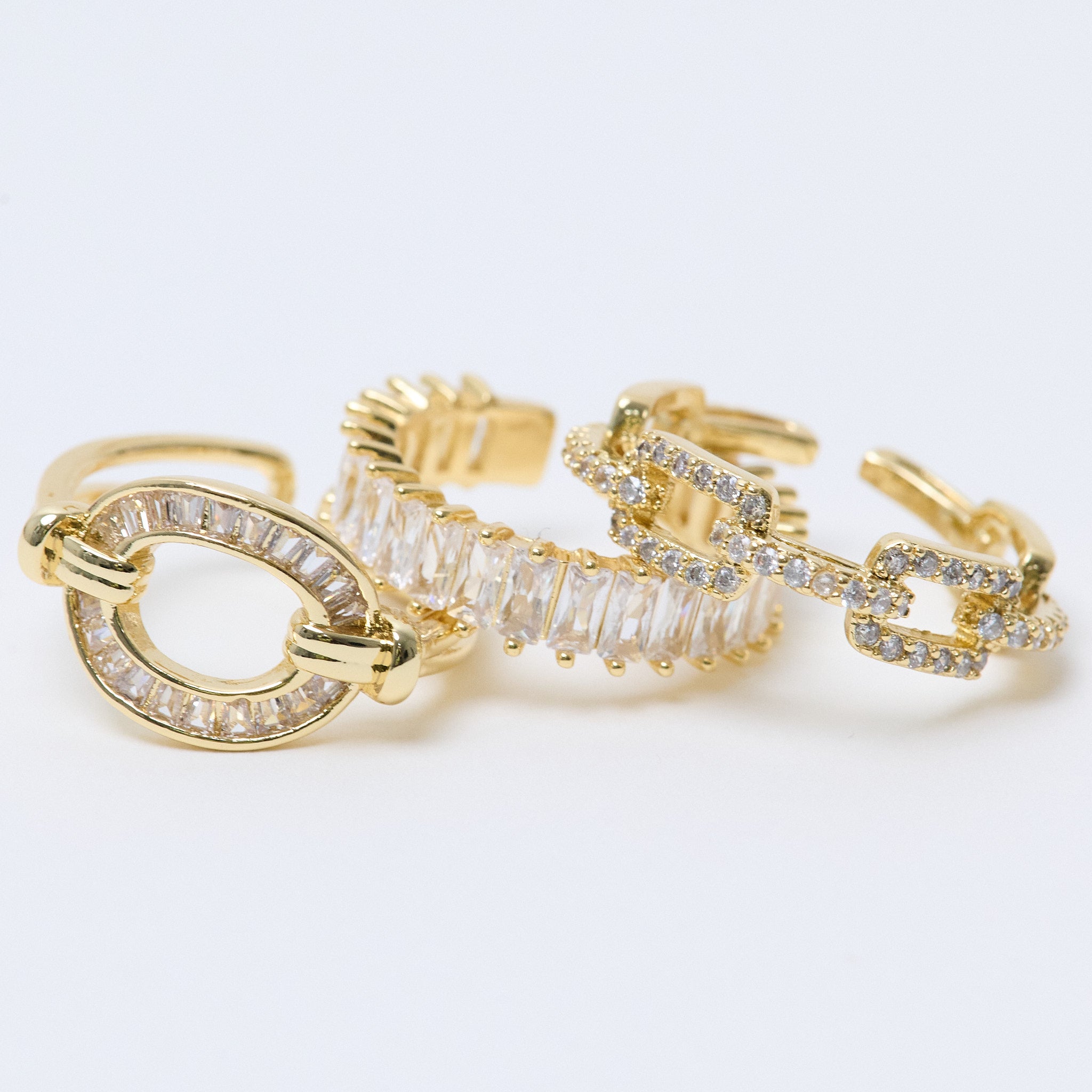 Diamond rings styles to choose from 18k adjustable