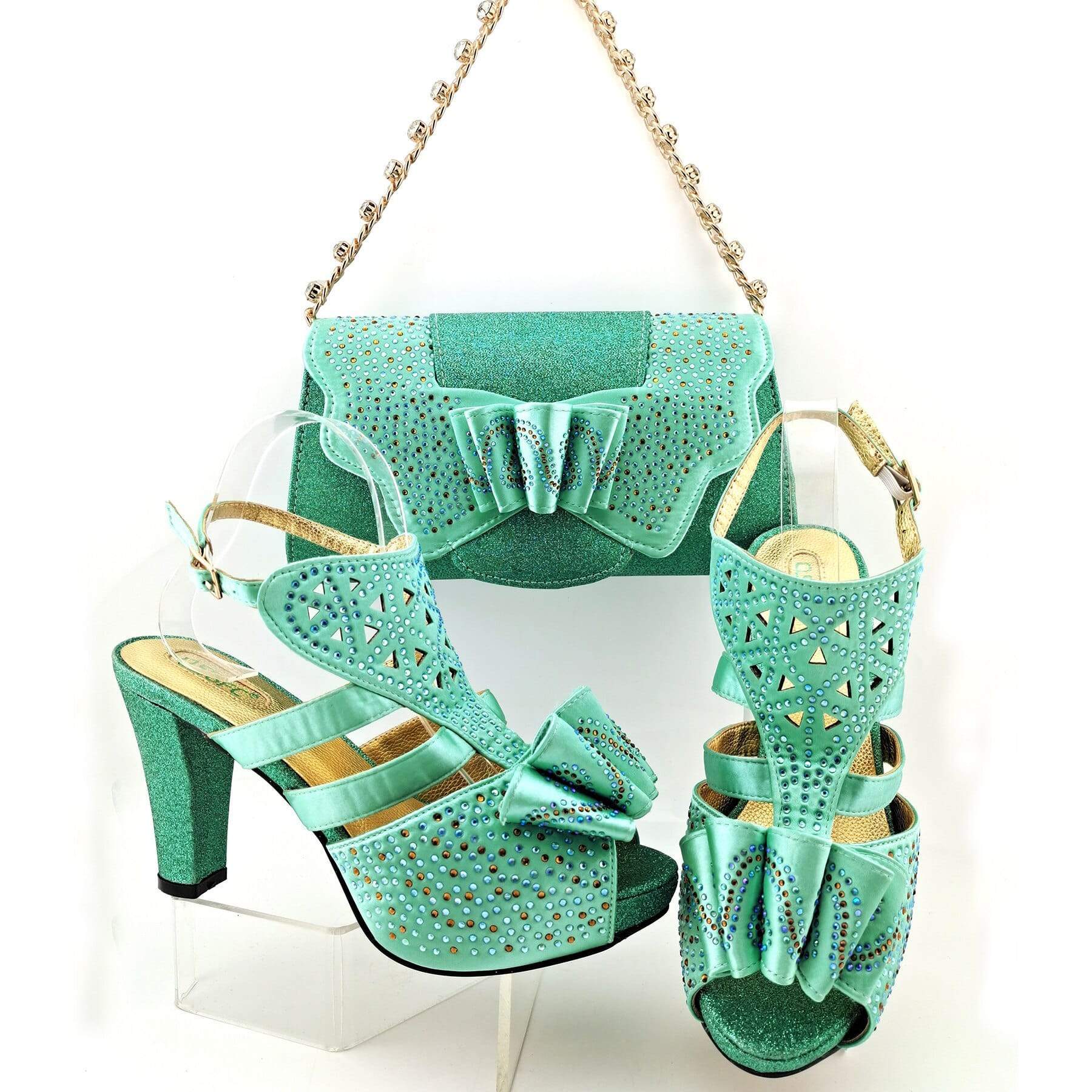 New Design Italian Elegant Shoes And Bag