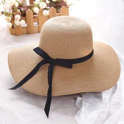 Summer Straw Hat Women Big Wide Brim Beach Hat