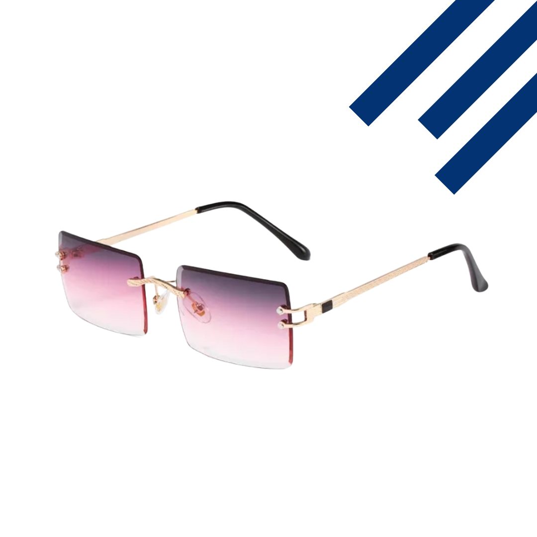 Sunglasses S31274 New rimless cut edge square sunglasses